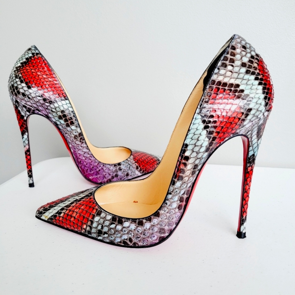 CHRISTIAN LOUBOUTIN So Kate Python Stiletto